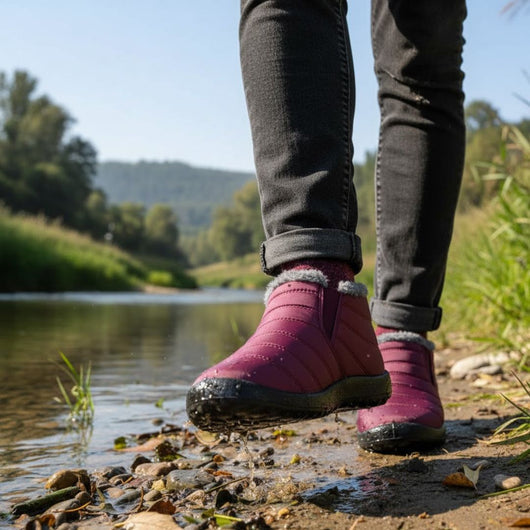 Komfort stóp - ergonomiczne i antypoślizgowe buty zimowe zapewniające wygodę