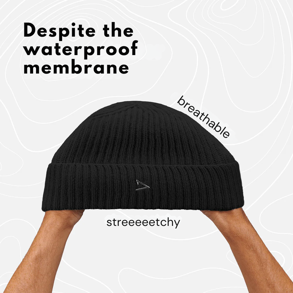 Czapka z wełny merino