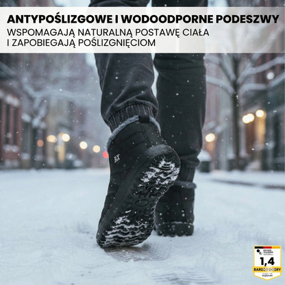 Komfort stóp - ergonomiczne i antypoślizgowe buty zimowe zapewniające wygodę