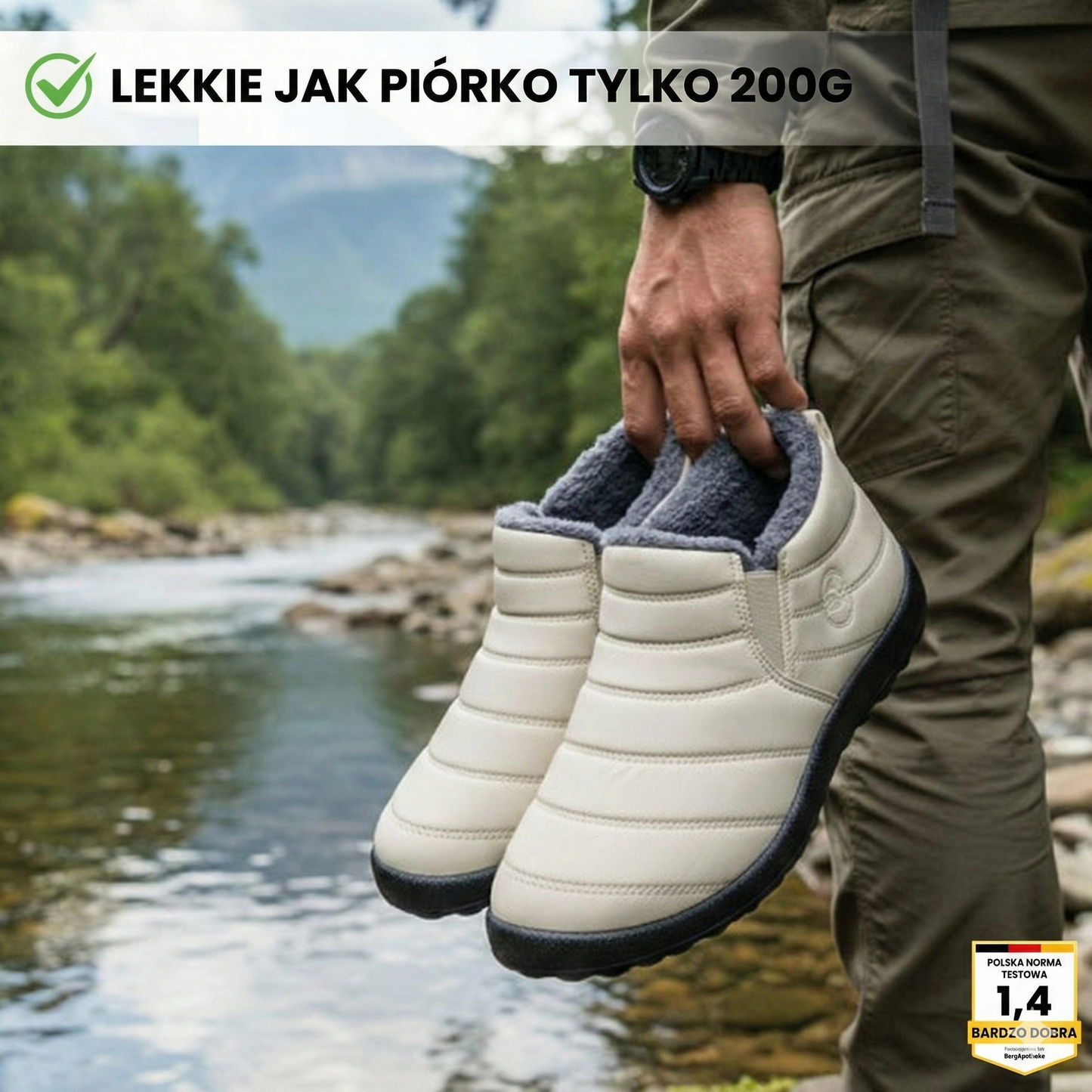 Komfort stóp - ergonomiczne i antypoślizgowe buty zimowe zapewniające wygodę