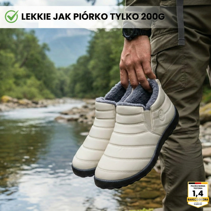 Komfort stóp - ergonomiczne i antypoślizgowe buty zimowe zapewniające wygodę